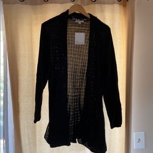 89th & Madison black cardigan - XL